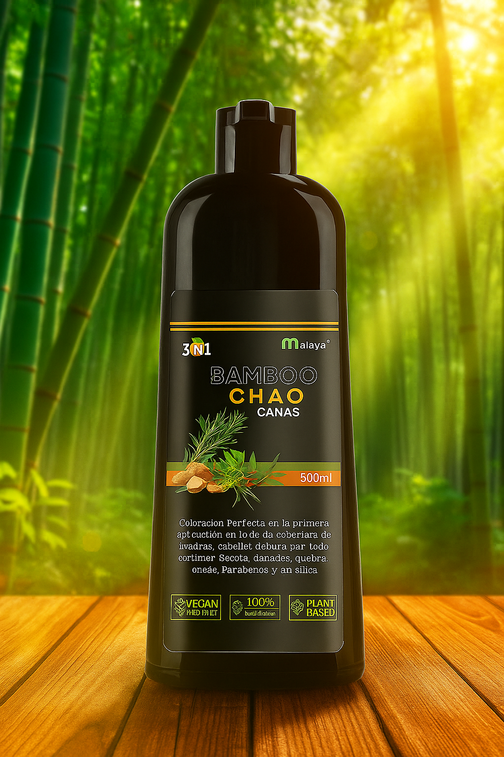SHAMPOO CHAO  CANAS +TRATMIENTO
